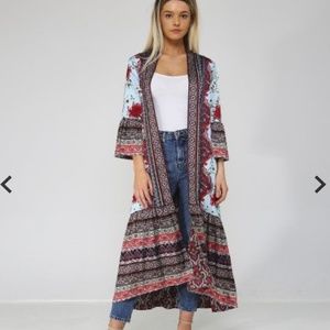 Alice + Olivia Dottie Reversible Kimono.